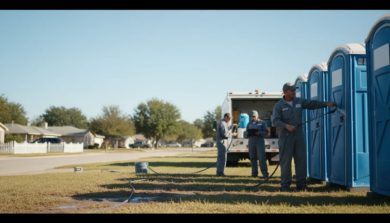 Long-Term Portable Toilet Rental in Bronson, IA near me